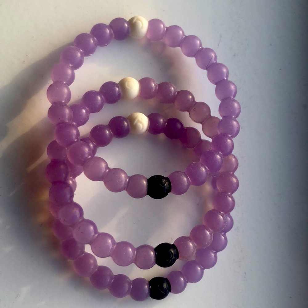 Purple Lokai bracelets